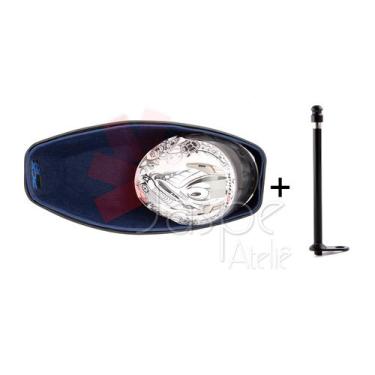 Imagem de Forração Honda Pcx 150 Forro Baú 19 20 Azul + 1 Antena - Jaspe Ateliê,