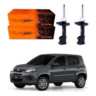 Imagem de Par Amortecedor Dianteiro Fiat Uno Novo 1.0 2017 A 2021 - Cofap