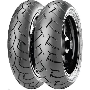Imagem de Par De Pneu 100/90-12 59L + 110/90-12 64L Pirelli Diablo Scooter Uso Sem Camara Fluo 125