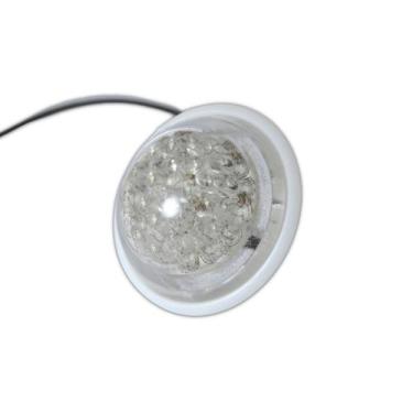 Imagem de Kit C/04 Canhões Ck-6221 Branco Encx C/Fonte E Cntrl Rem Pl - Kawoa