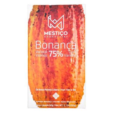 Imagem de Chocolate Bonança 75% Cacau Mestiço 60g - Mestiço Chocolates