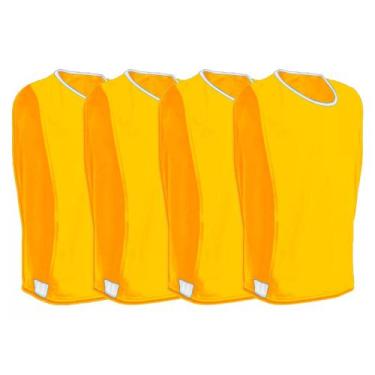 Imagem de Kit 4 Coletes de Futebol Infantil 3 a 7 Anos Esportivo Poliéster - Use