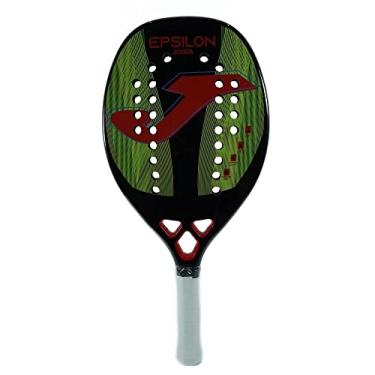 Imagem de Raquete Beach Tennis Joma Epsilon 3k Pro Preto/Verde/Vermelho