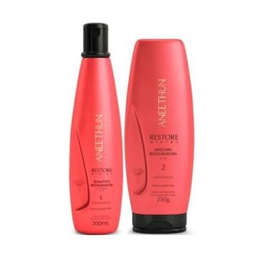 Imagem de Aneethun Restore Kit Shampoo 300ml + Máscara 250g