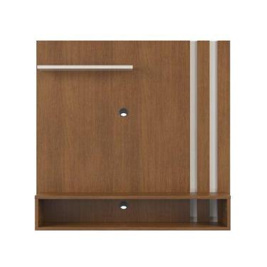 Imagem de Painel Para TV 32 Polegadas Com 2 Nichos Freijó- GKMOVEIS