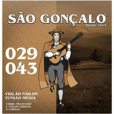 Imagem de Encordoamento sao goncalo violao nylon cristal 0.029 - 0.043