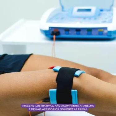 Imagem de Faixa Elástica Cinta Para Eletrodos Corrente Russa Tens 60cm - Aradesc