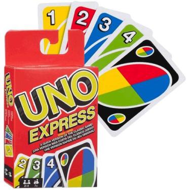 Imagem de Jogo de Cartas Mini Baralho Uno Express Estampado - Mattel