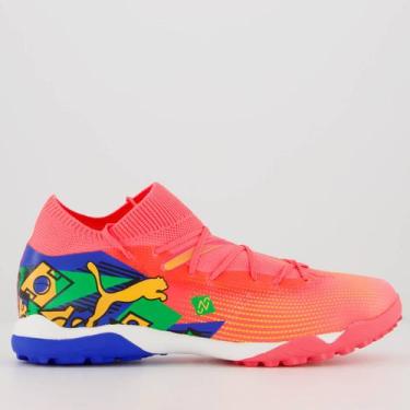 Imagem de Chuteira Puma Future 7 Match Neymar Jr NJR TT BDP Society Coral, 41