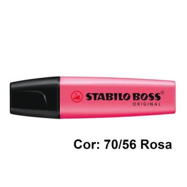 Imagem de Marca Texto Original Stabilo Boss Neon e Pastel Escolha Cor,  Rosa 70/