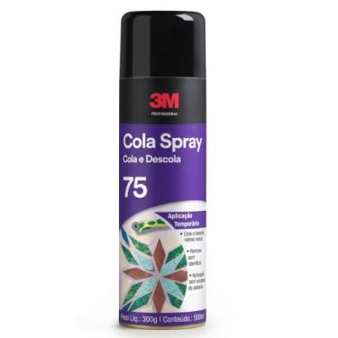 Imagem de Adesivo Cola 76 3m Tapeceiro Carpete Couro Tecido 330g