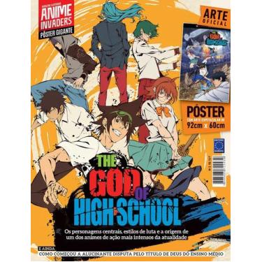 Imagem de Revista Superpôster Anime Invaders - The God Of High School - EDITORA 