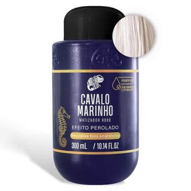 Imagem de KAMALEÃO COLOR Matizador Roxo Cavalo Marinho - Neutralizador de Tons Amarelados - Efeito Perolado - Para Cabelos Loiros Platinados - 300ml