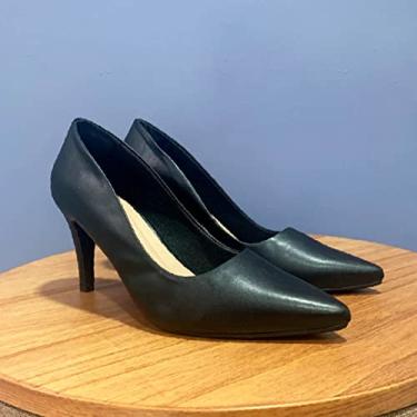 Imagem de scarpin vegano Amélie Baldivia preto