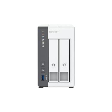 Imagem de QNAP TS-216G NAS de 2 compartimentos, CPU quad-core, 2,5 GbE, 4 GB de RAM