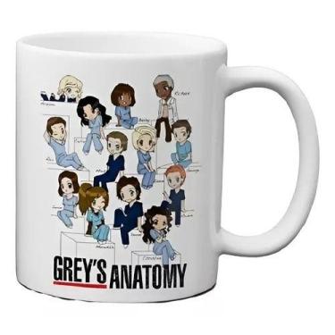 Imagem de Caneca Grey's Anatomy Personagens Desenho - Oferta!!! - loja dinka