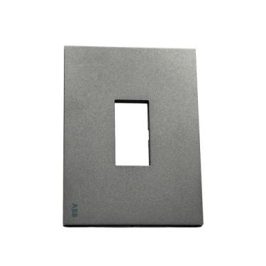 Imagem de Placa 4x2 Posto Vertical Antracita 2Cla237190N1804 Zenit Abb