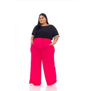 Imagem de Calça Pantalona /Moda Plus Size/Moda Feminina  - Nanda Fashion Boutiqu