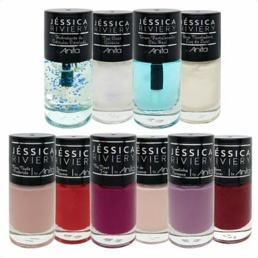 Imagem de Esmaltes Jessica Riviery By Anita - Coleção Completa 10 Un