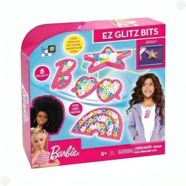 Imagem de Kit de Miçangas Barbie EZ Glitz Bids F0154-3 - Fun Divirta-se