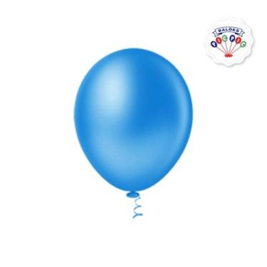 Imagem de Bexiga Balão Azul Pic Pic 09 Polegadas 50 Unidades - PICPIC