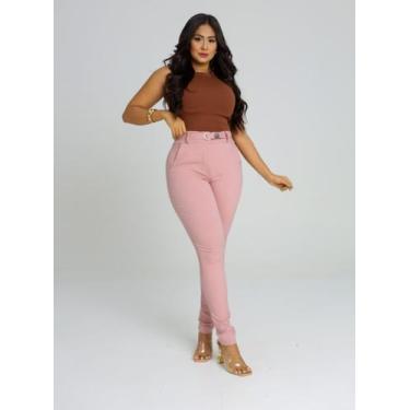 Imagem de Calça Feminina/Modas /Tendência  - Nanda Fashion Boutique , Rose, GG