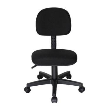 Imagem de Cadeira Secretária Base Giratória Linha Economy Preto - Design Office 