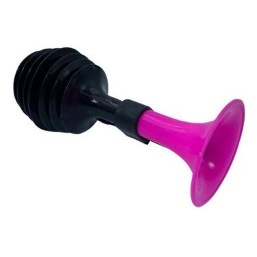 Imagem de Buzina Infantil Cornetinha Fon Fon Bicicleta Bike Rosa - ALLKAR