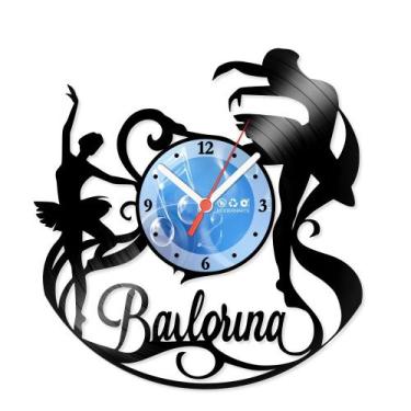 Imagem de Relógio De Parede Disco Vinil Diversos - Balé Bailarinas - VDI-247 - M