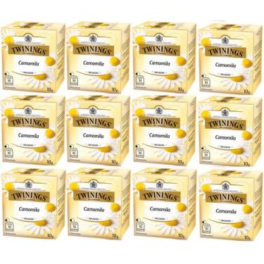 Imagem de Chá Twinings Camomila Kit 12 Caixas 10 Un 120 Sachês