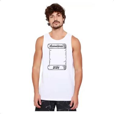 Imagem de Camiseta Regata Assinatura escola final de ano 2024 - Alearts, M