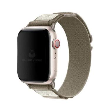 Imagem de Pulseira Nylon Alpinista Militar Rústica Compatível com Apple Watch - 