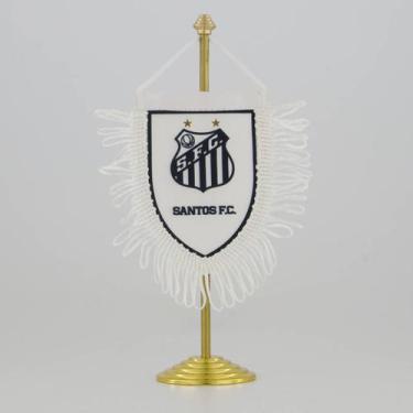 Imagem de Estandarte de Mesa Santos - Jc Bandeiras, Único