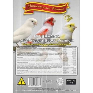 Imagem de Farinhada Protein Pássaros - PP Branca - Super Premium - 1kg - Protein