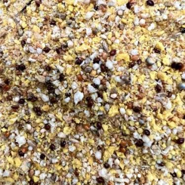 Imagem de Ração Aves Pássaros 5kg Mel  Vitamina Branca Alimentação Saudável Qual