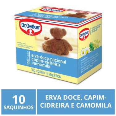 Imagem de Chá Dr. Oetker, Erva Doce, Capim Cidreira e Camomila
