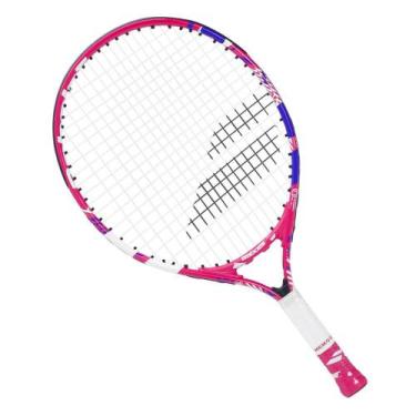 Imagem de Raquete de Tênis Infantil Babolat B-FLY 19 Azul e Rosa