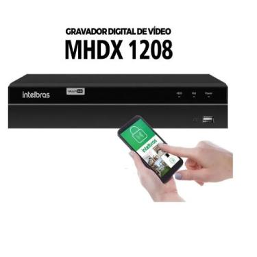 Imagem de Dvr Intelbras 08ch Muilti-hd Mhdx 1208 8 canais