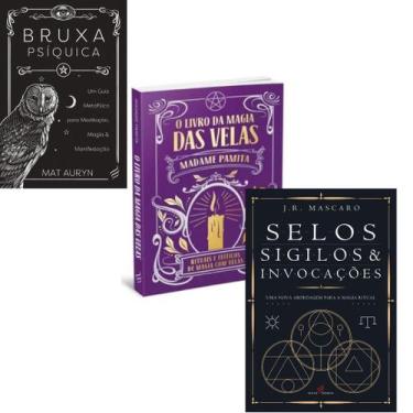 Imagem de Kit Bruxa Psiquica + O Livro da Magia das Velas + Selos, Sigilos e Inv