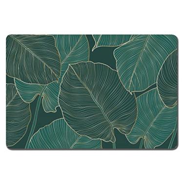 Imagem de Rnivvi Tapete para Comida de Cachorro, Tapete para Comida e Água de 16"x24", Tapete Absorvente para Tigela de Cachorro e Gato, Tapete para Proteção de Pisos, Tapete Fofo para Comid (16"X24")