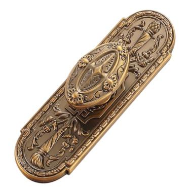 Imagem de Maçanetas de porta vintage, maçanetas e puxadores antigos para armários de cozinha, puxadores de armário, puxadores de armário, ferragens para móveis, 670, amarelo simples