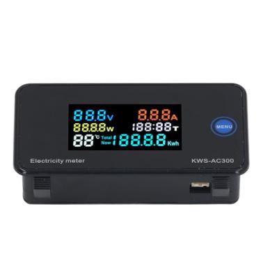 Imagem de Amperímetro Digital Voltímetro Volt Amp Medidor Display Led Tensão Amperagem Detector Testador Medidor