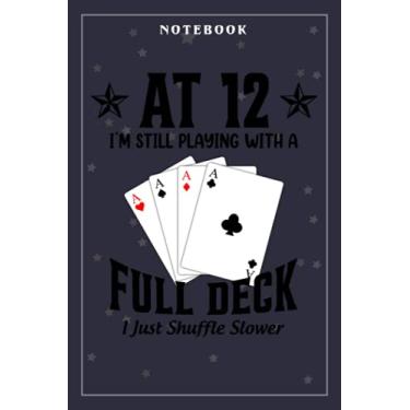 Imagem de Notebook Journal Funny 12th Birthday Gift - 12 Year Old Cards: Meeting, Goals, Work List, Financial,6x9 in, Happy, Goal, Life, Gym, Personal Budget