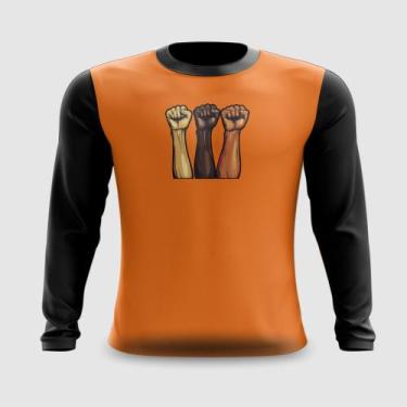 Imagem de Camiseta Manga Longa Consciência Negra Cultura Afro 03 - FABRIQUETA, X