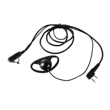 Imagem de Fone de Ouvido PTT com Gancho e Microfone para Baofeng UV-5R/888S