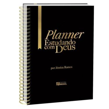 Imagem de Planner Estudando com Deus - Capa Preta