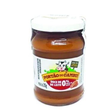 Imagem de Doce de leite tradicional zero açúcar 215g portão de cambuí 