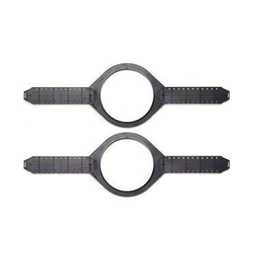 Imagem de Polk Audio Suportes ásperos PB LC80i para alto-falantes Polk 20.3 cm redondos no teto e na parede, compatíveis com alto-falantes Polk MC80, RC80i e 80 F/X-LS, braços e asas ajustáveis, fácil de