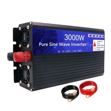Imagem de 3000W DC 12V/24V/48V/60V/72V Onda senoidal de onda senoidal pura Power inversor Fase dividida Fase DC Saída CA CA 110V/120V 230V/240V Baixa frequência Conversor inversor de energia solar,72V to 110V