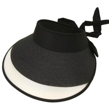Imagem de Chapéu Viseira Feminina de Praia de Amarrar-Feminino